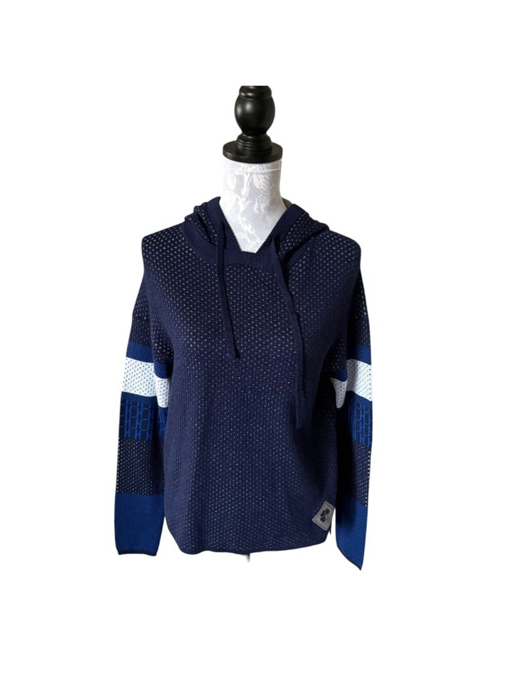 Krimson Klover Becky Hoodie Sweatshirt Merino Wool Small NWT